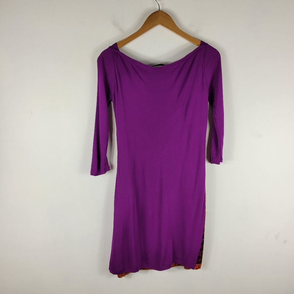 Roberto Cavalli Vintage Y2K Mesh Dragon Print Mini Dress Rare Hard to Find - Picture 7 of 12